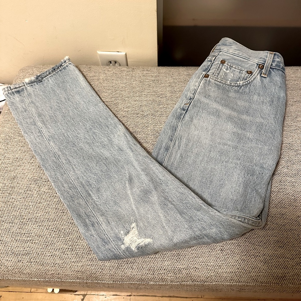 Agolde Riley Jeans, Size 23 - Picture 2 of 6